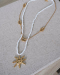 “Sunseeker” beaded necklace