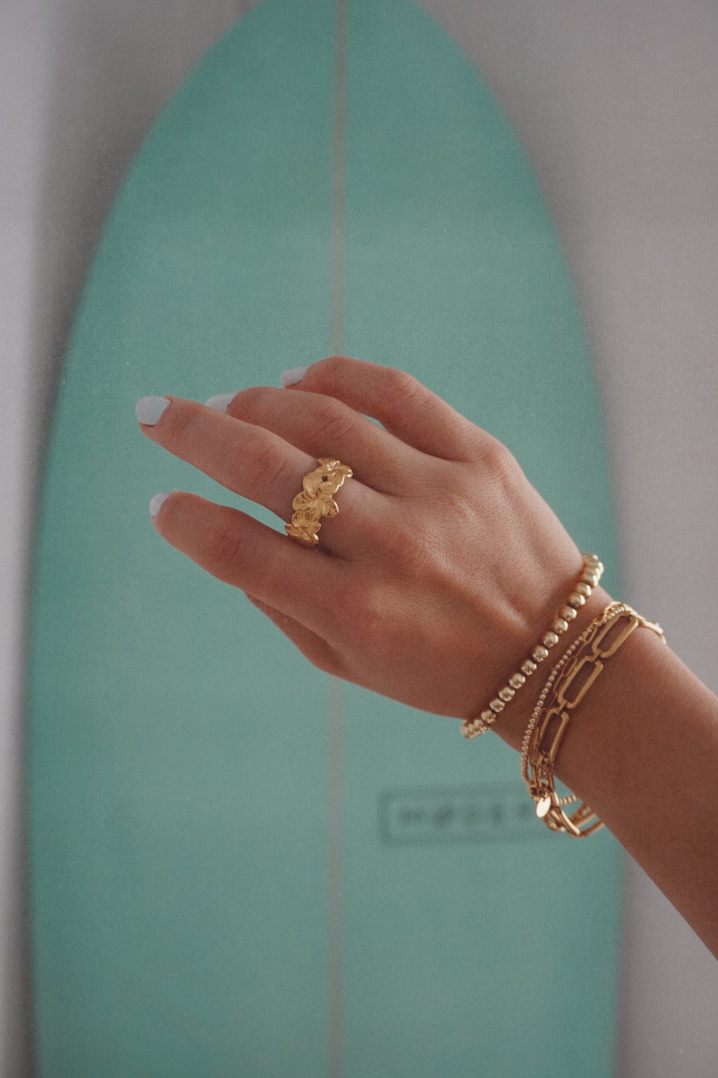 “Aloha” ring