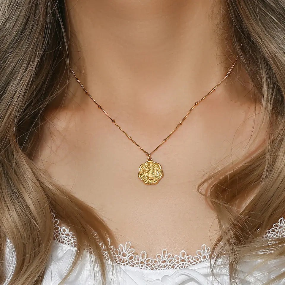 “In the garden” necklace