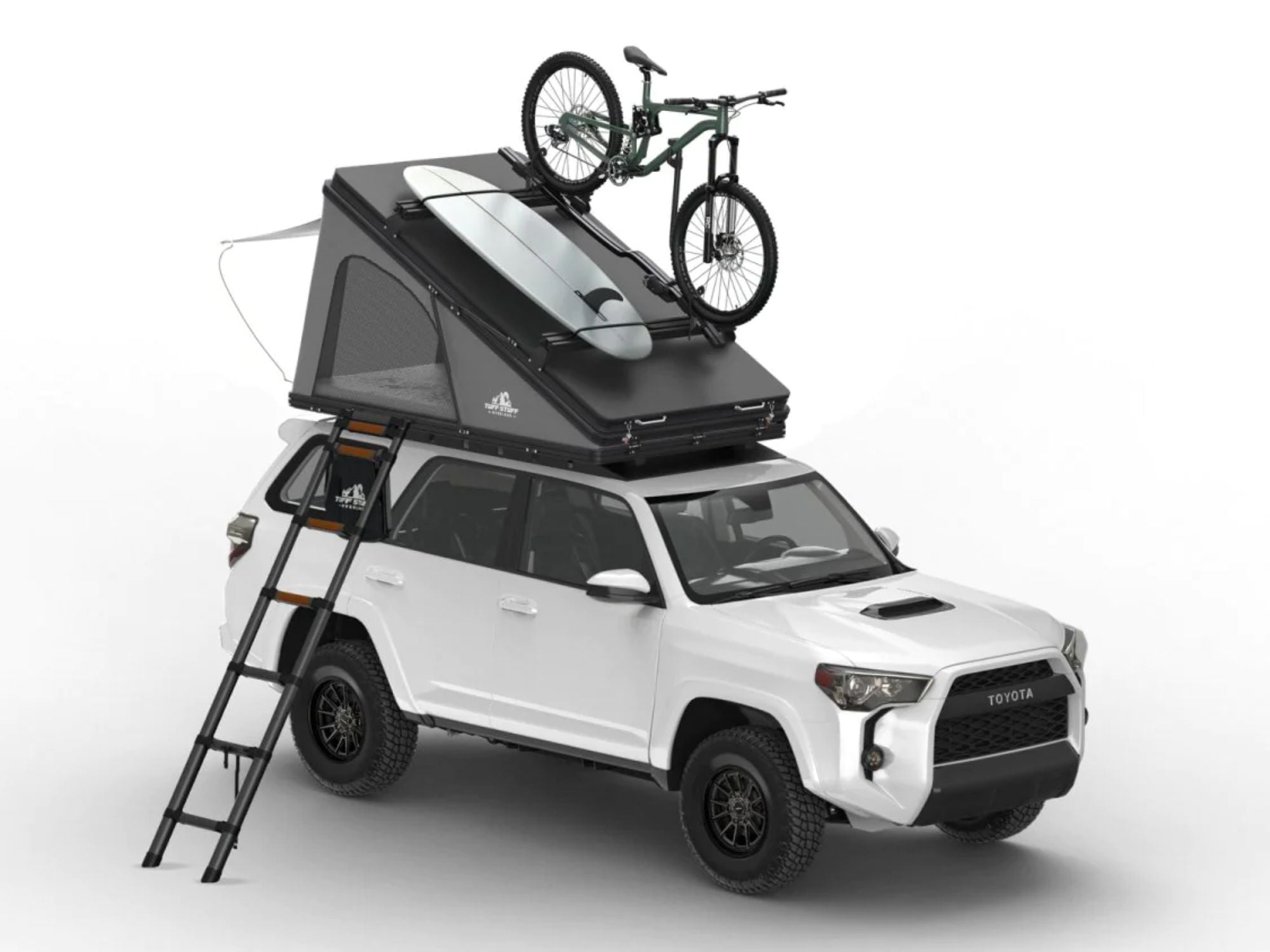 Tuff Stuff Alpine Fiftyone Aluminum Shell Roof Top Tent - 2 Person