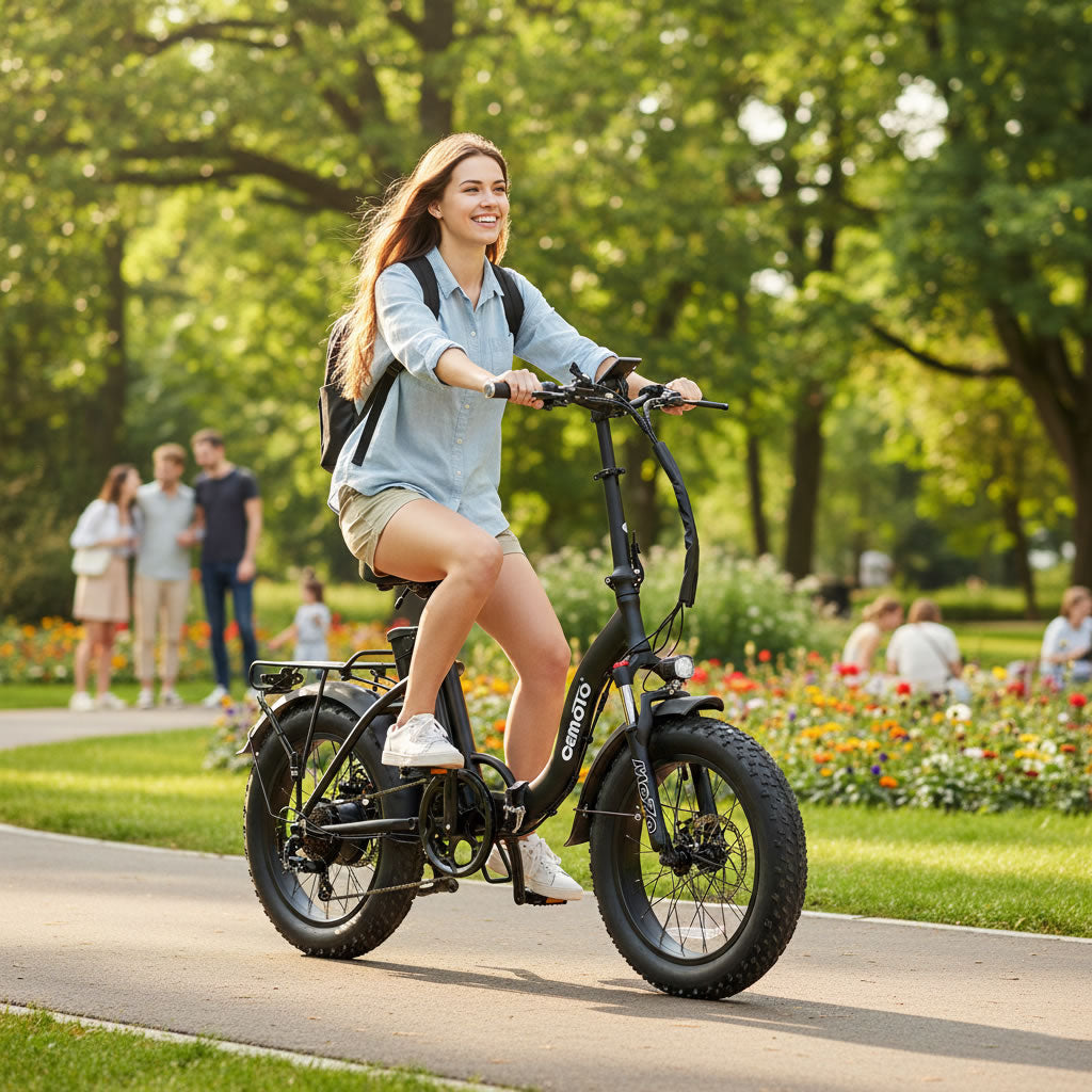 CEMOTO EBIKE B09A | Foldable Electric Commuter Bike