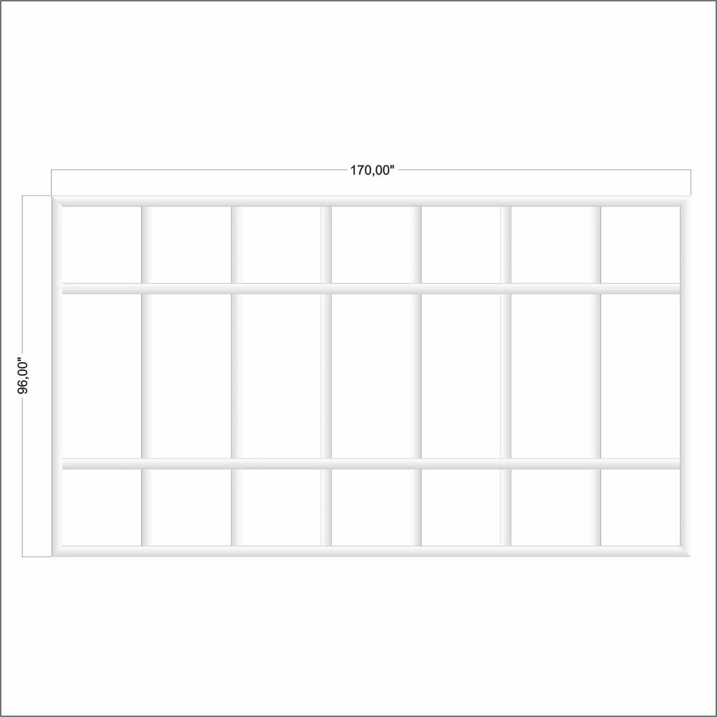 Board and Batten Wall Accent Kit | Pre-Cut & Ready to Assemble
