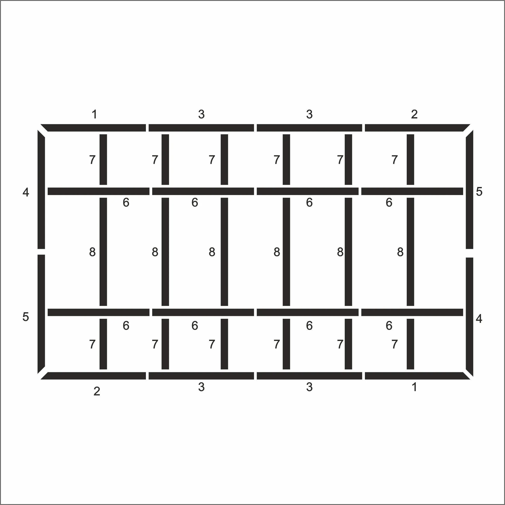 Board and Batten Wall Accent Kit | Pre-Cut & Ready to Assemble