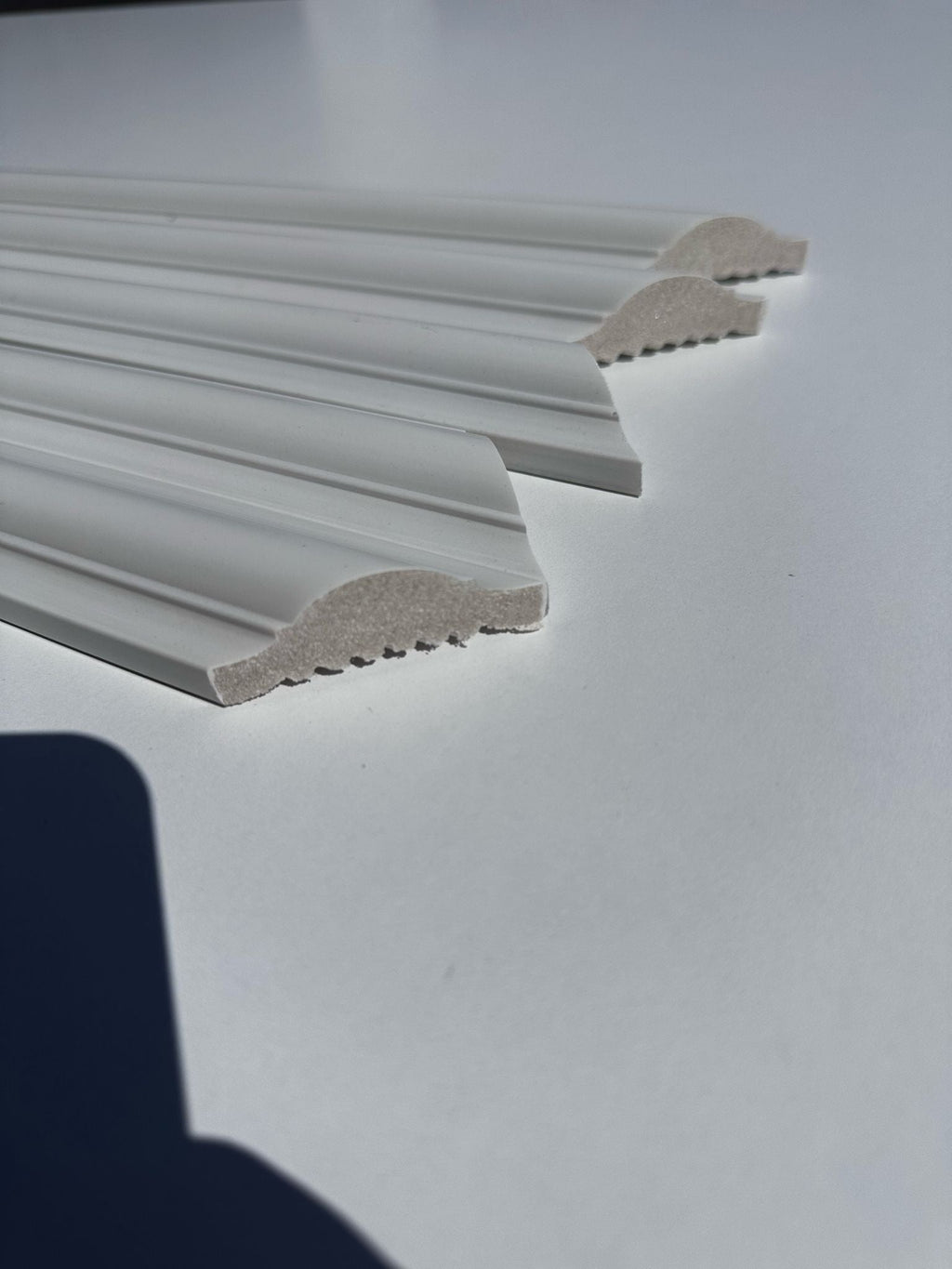 Accent Wall Molding Kit - Ready to Assemble, 3 Upper and 3 Bottom Nested Frames | Pre-Cut & Primed